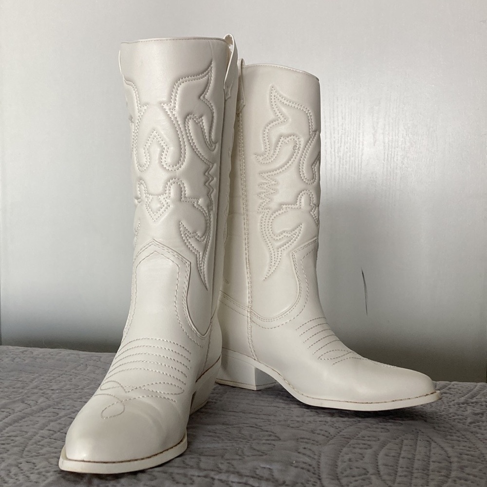 White Soda Cowboy Boots